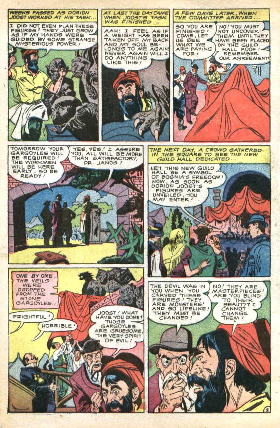 louis-zansky_gargoyles-revenge_p2of7_web-of-mystery-n6_dec1951