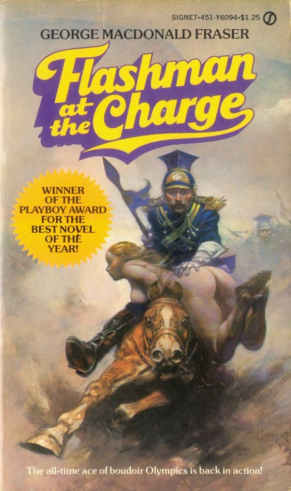 frank-frazetta_flashman-at-the-charge_ny-signet-1973